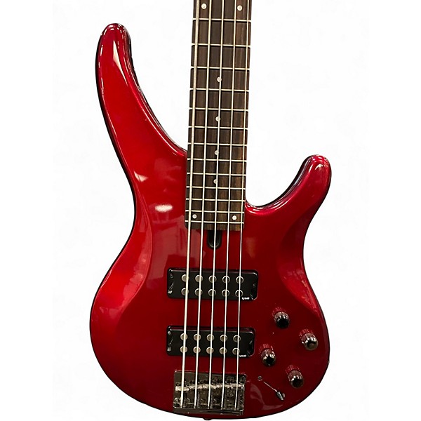 Used Yamaha TRBX305 Candy Apple Red Electric Bass Guitar