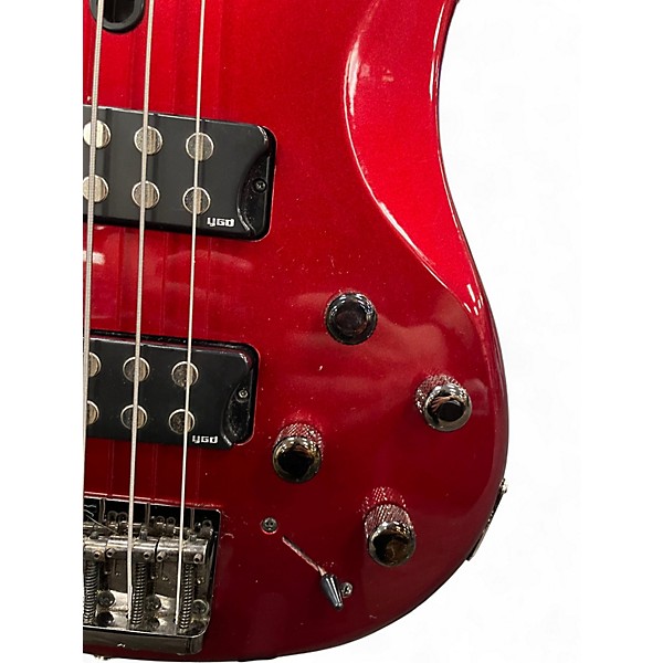 Used Yamaha TRBX305 Candy Apple Red Electric Bass Guitar