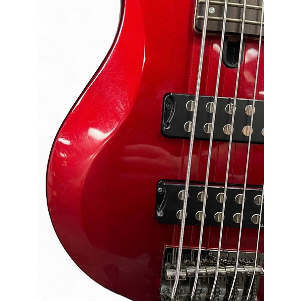 Used Yamaha TRBX305 Candy Apple Red Electric Bass Guitar