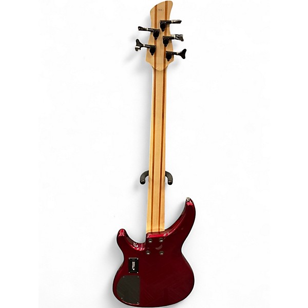Used Yamaha TRBX305 Candy Apple Red Electric Bass Guitar