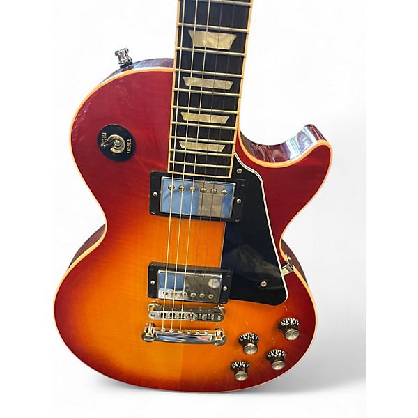 Used Gibson Les Paul Standard Premium Plus Heritage Cherry Sunburst Solid Body Electric Guitar