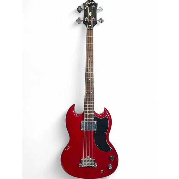 Used Epiphone SG Chrome Red Solid Body Electric Guitar