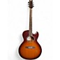Used Washburn EA20 MTS Vintage Natural Acoustic Electric Guitar thumbnail