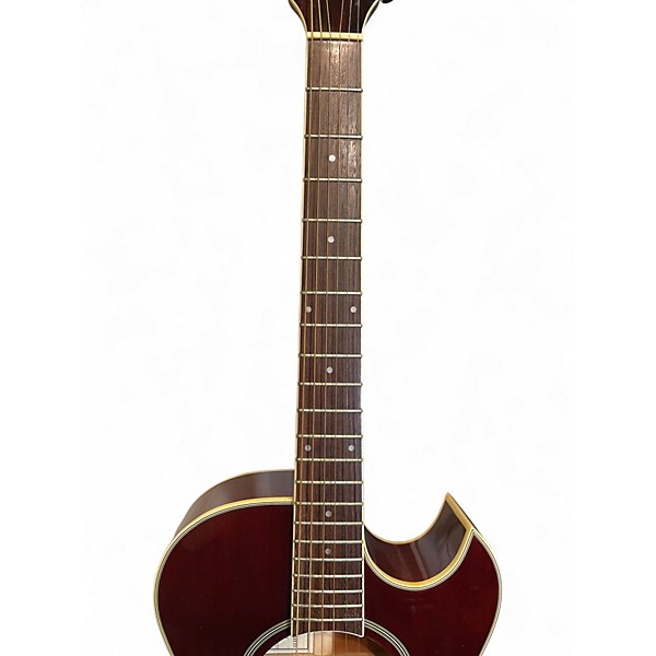 Used Washburn EA20 MTS Vintage Natural Acoustic Electric Guitar