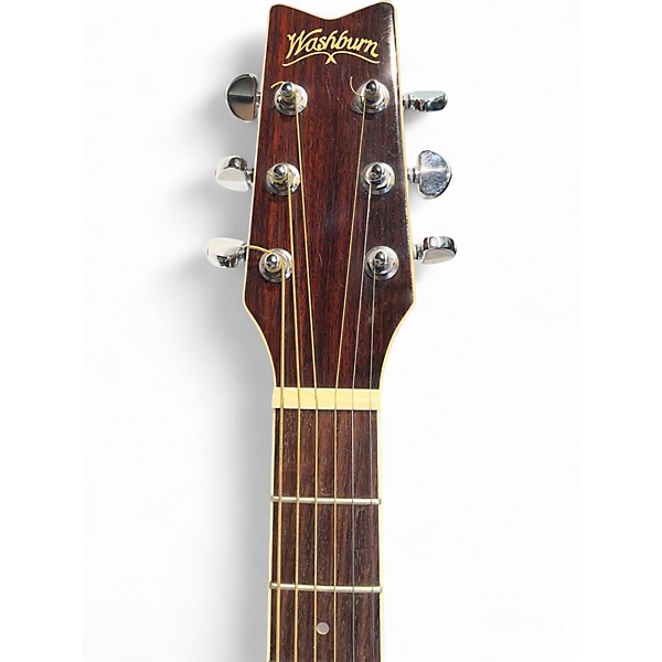 Used Washburn EA20 MTS Vintage Natural Acoustic Electric Guitar