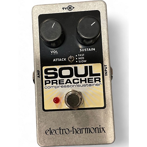 Used Electro-Harmonix Soul Preacher Nano Compressor / Sustainer Effect Pedal