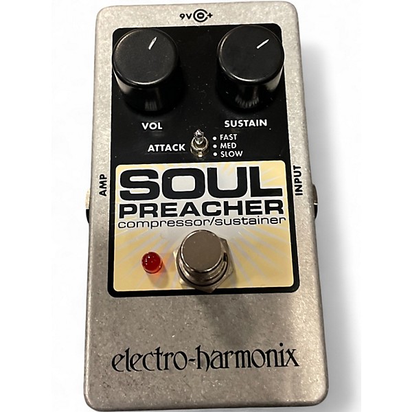 Used Electro-Harmonix Soul Preacher Nano Compressor / Sustainer Effect Pedal