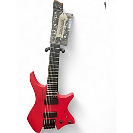 Used strandberg Boden Metal 7 red Solid Body Electric Guitar
