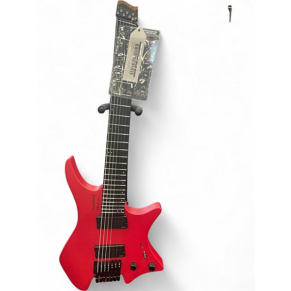 Used strandberg Boden Metal 7 red Solid Body Electric Guitar