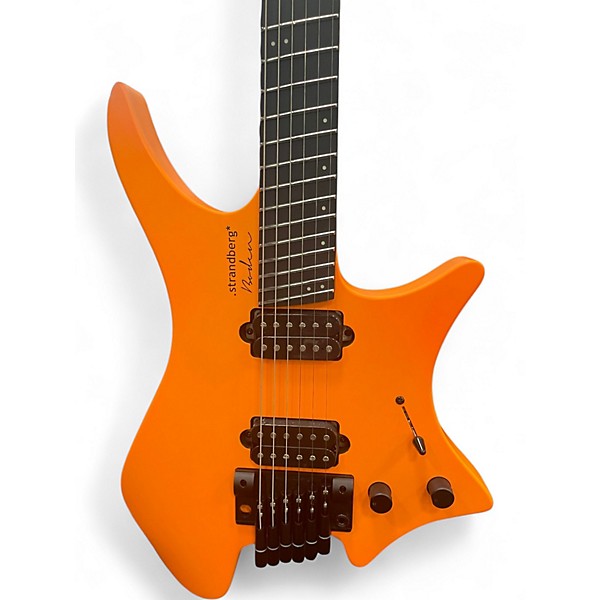 Used strandberg BODEN NX6 ORANGE Solid Body Electric Guitar