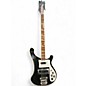Vintage 1980 Rickenbacker 4001 JETGLO Black Electric Bass Guitar thumbnail