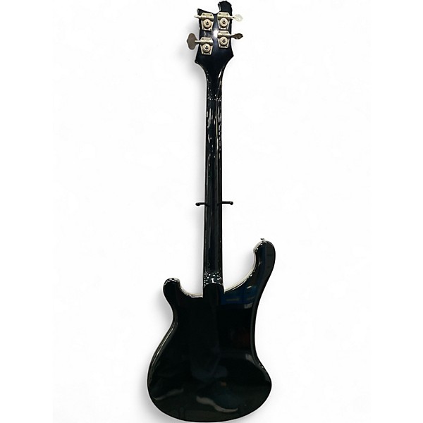 Vintage 1980 Rickenbacker 4001 JETGLO Black Electric Bass Guitar