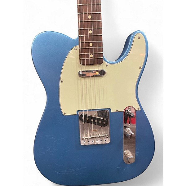 Used Fender Vintera 60s Telecaster Road Worn Lake Placid Blue Solid Body Electric Guitar