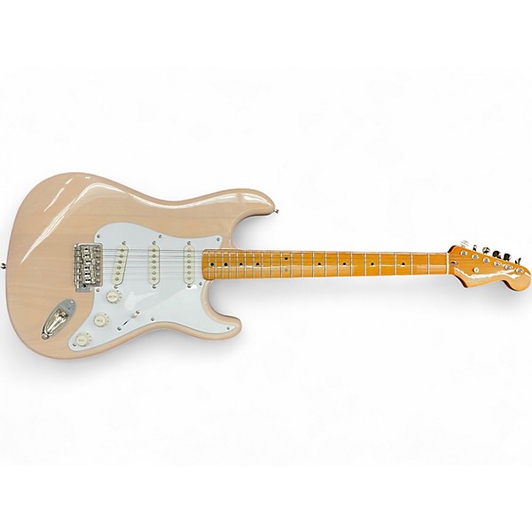 Used Squier Classic Vibe 1950S Stratocaster natural pink Solid Body Electric Guitar
