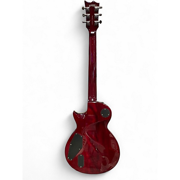Used ESP LTD EC401FM Black Cherry Solid Body Electric Guitar