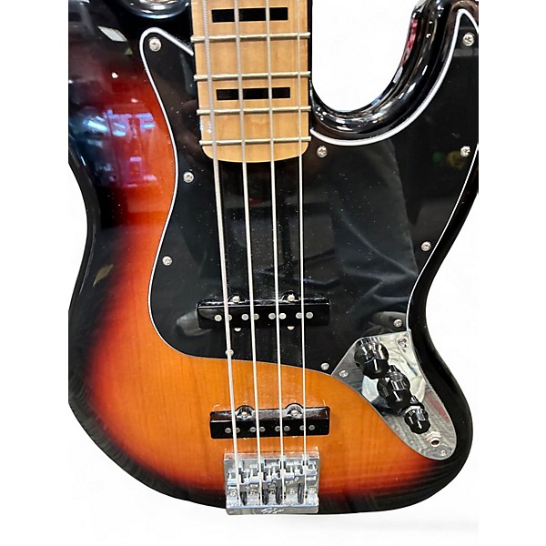 Used Fender Geddy Lee Signature Jazz Bass 3 Tone Sunburst Electric Bass Guitar