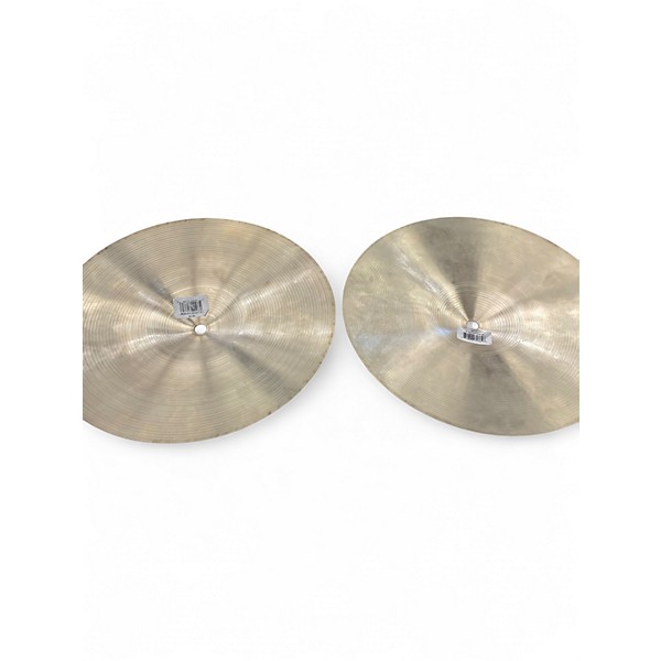 Used Zildjian 12in New Beat Hi Hat Pair Cymbal