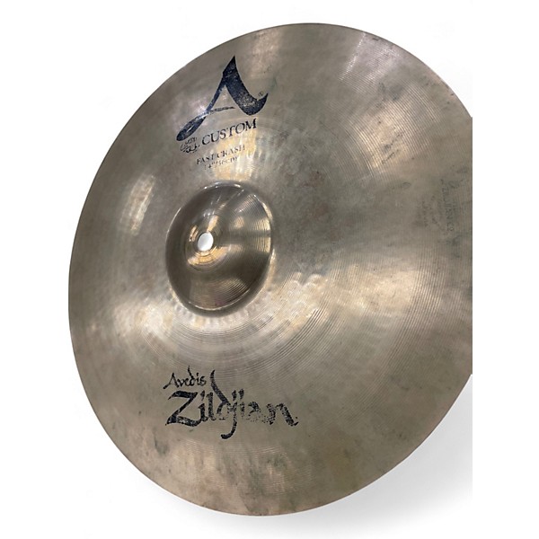 Used Zildjian 14in A Custom Fast Crash Cymbal