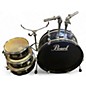 Used Pearl 4 Piece Rhythm Traveler Compact Black Drum Kit thumbnail