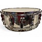 Vintage 1970s Ludwig 5.5X14 Festival Chrome Over Wood Drum