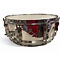 Vintage 1970s Ludwig 5.5X14 Festival Chrome Over Wood Drum