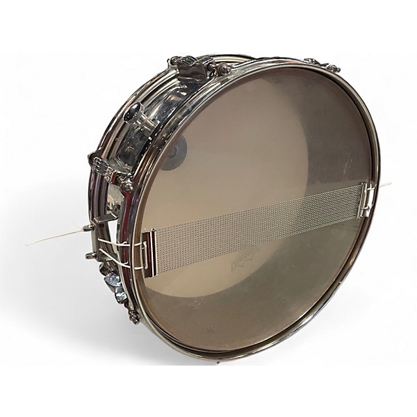 Vintage 1970s Ludwig 5.5X14 Festival Chrome Over Wood Drum