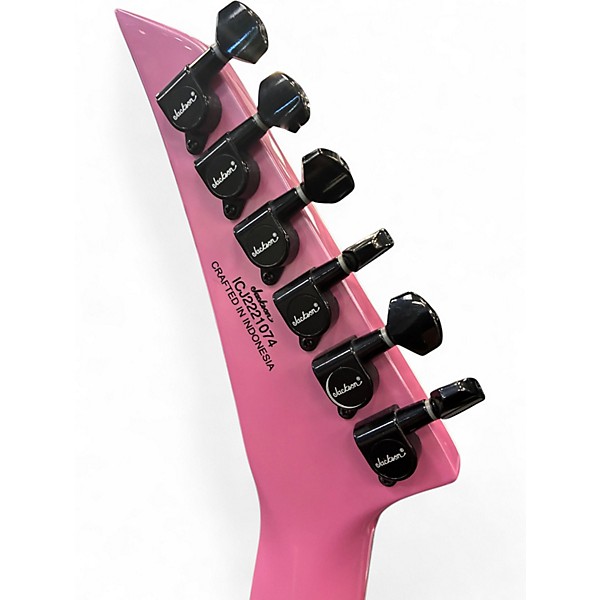 Used Jackson SL1X SOLOIST X SERIES Pink Solid Body Electric Guitar