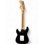 Used Starcaster by Fender Stratocaster Black Solid Body Electric Guitar