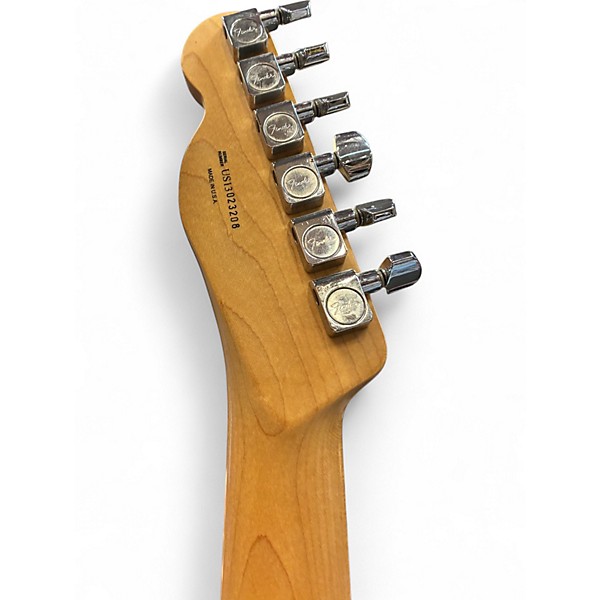 Used Fender USA Pro Standard Telecaster 3 Tone Sunburst Solid Body Electric Guitar