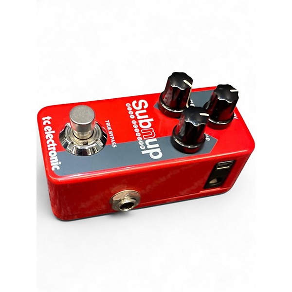 Used TC Electronic Sub N Up Mini Octaver Effect Pedal