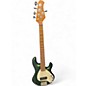 Used 2019 Ernie Ball Music Man StingRay 5 Special H Charging Green Electric Bass Guitar thumbnail