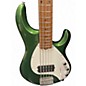 Used 2019 Ernie Ball Music Man StingRay 5 Special H Charging Green Electric Bass Guitar