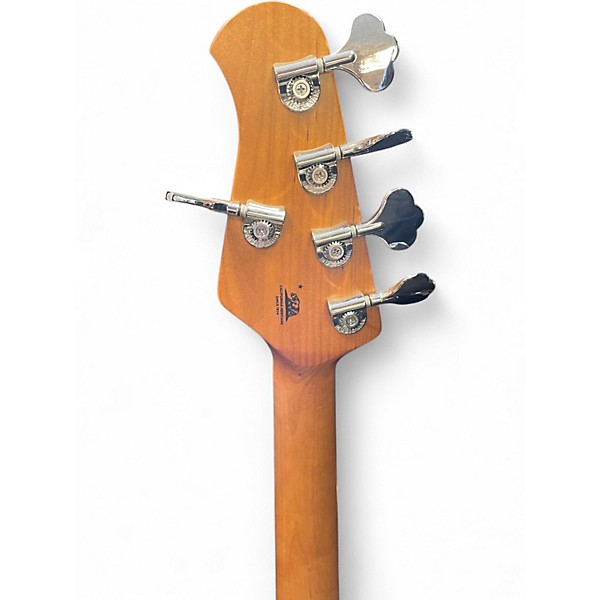 Used 2019 Ernie Ball Music Man StingRay 5 Special H Charging Green Electric Bass Guitar
