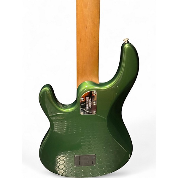 Used 2019 Ernie Ball Music Man StingRay 5 Special H Charging Green Electric Bass Guitar