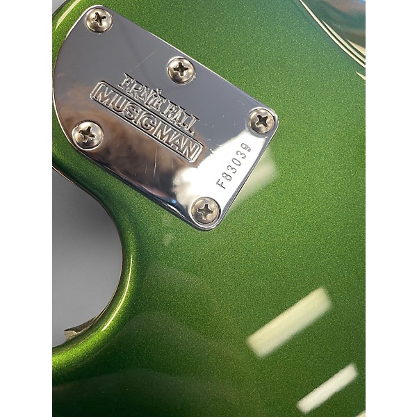 Used 2019 Ernie Ball Music Man StingRay 5 Special H Charging Green Electric Bass Guitar