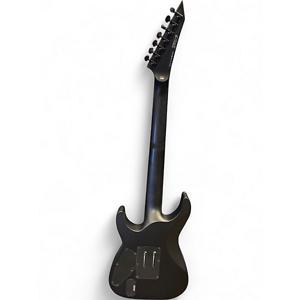 Used ESP LTD M-1007B Trans Black Solid Body Electric Guitar