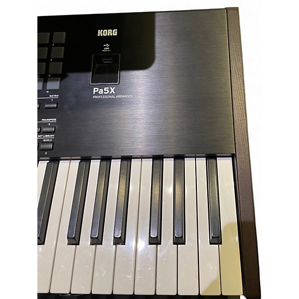 Used KORG Pa5x 76 note Keyboard Workstation