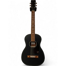 Used Gretsch Guitars Jim Dandy Deltoluxe Parlor Black Acoustic Guitar