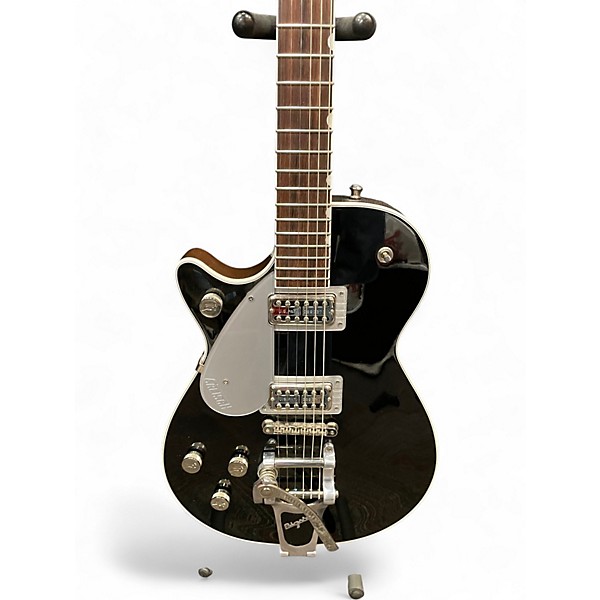 Used Gretsch Guitars G6128TLH Black Solid Body Electric Guitar