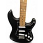 Used Donner STANDARD SERIES STRAT Black Solid Body Electric Guitar