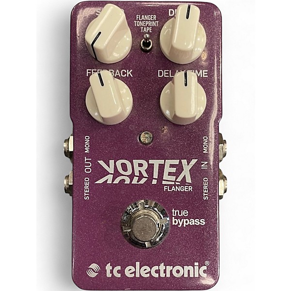 Used TC Electronic Vortex Flanger Effect Pedal
