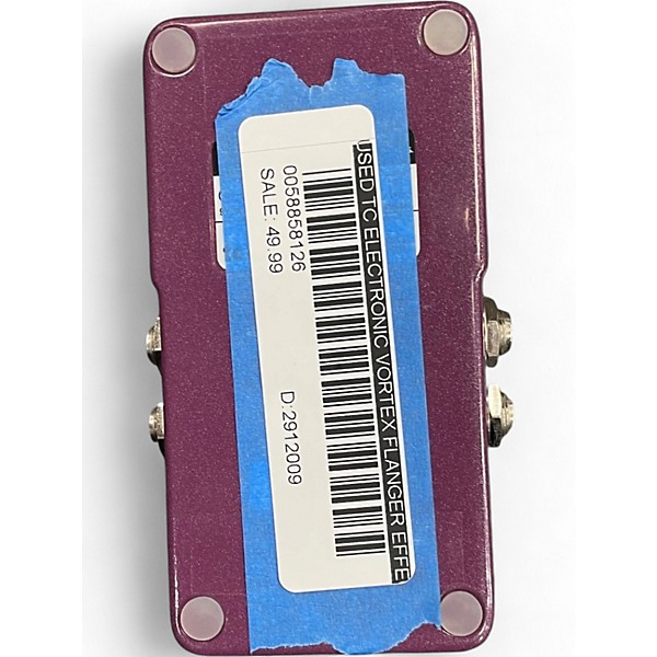 Used TC Electronic Vortex Flanger Effect Pedal