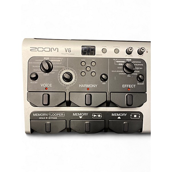Used Zoom v6 Vocal Processor