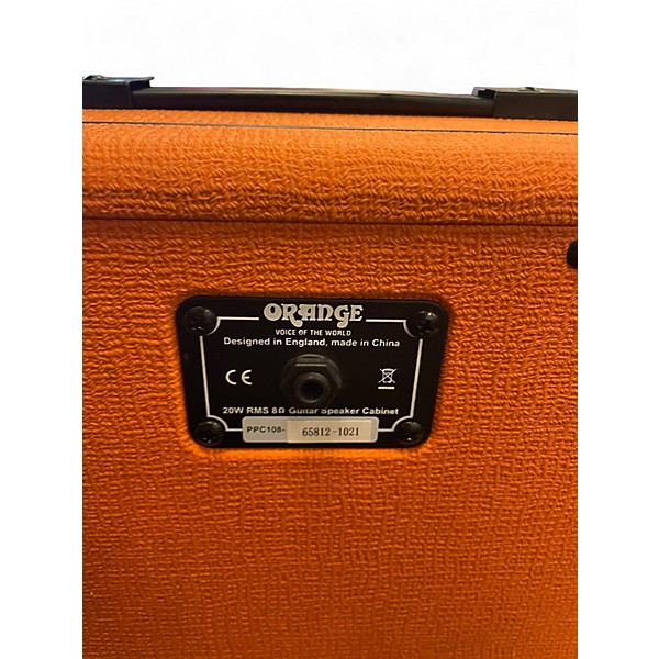 Used Orange Amplifiers PPC108 Micro Terror 1X8 Guitar Cabinet
