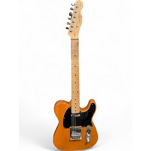 Used Fender squier sonic telecaster Butterscotch Blonde Solid Body Electric Guitar