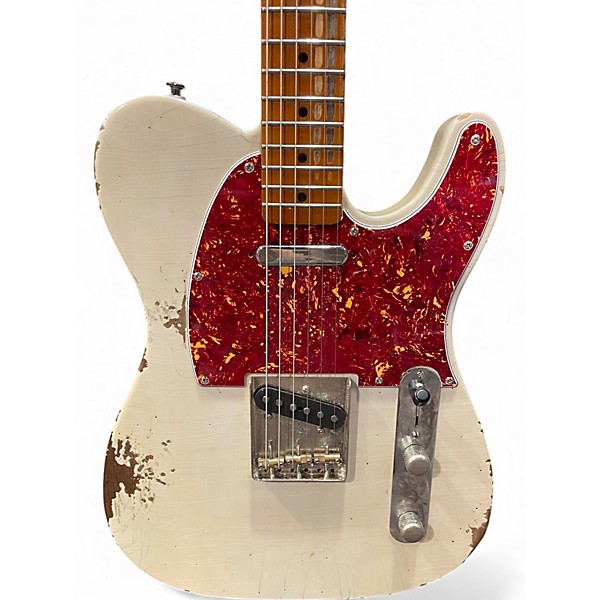 Used 2026 Mjt MJT Custom Shop Reclic Telecaster Vintage Blonde Solid Body Electric Guitar