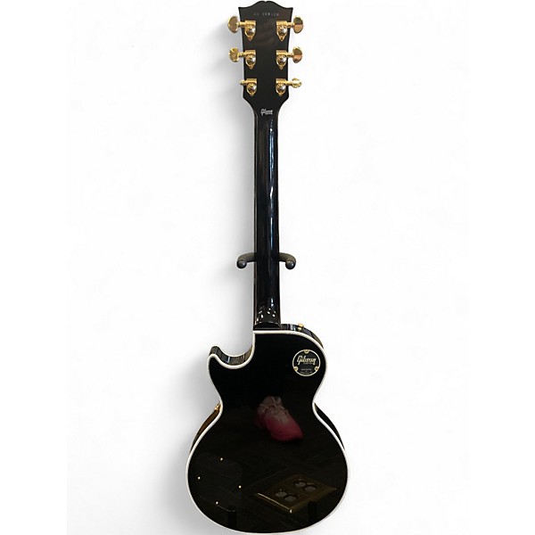 Used Gibson Les Paul Custom Ebony Solid Body Electric Guitar