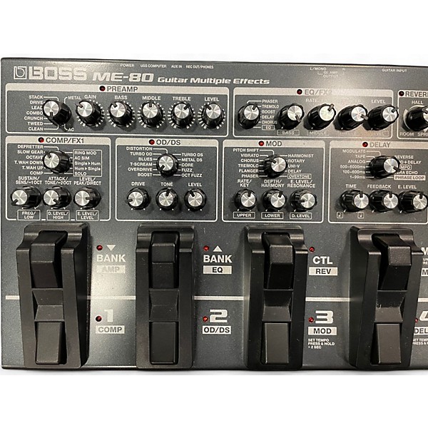 Used BOSS ME80 Guitar Multi Effect Processor