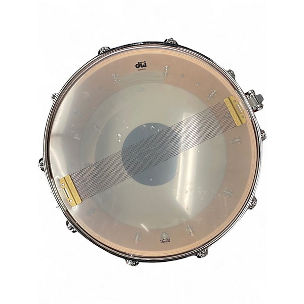 Used DW 7X14 Design Series Snare Candy Apple Red Drum