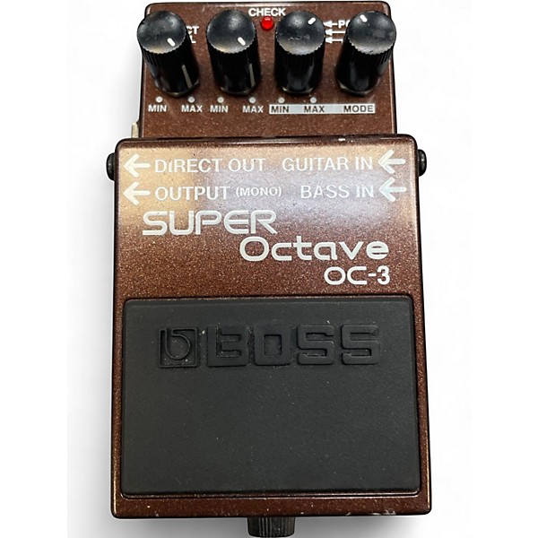 Used BOSS OC3 Super Octave Effect Pedal